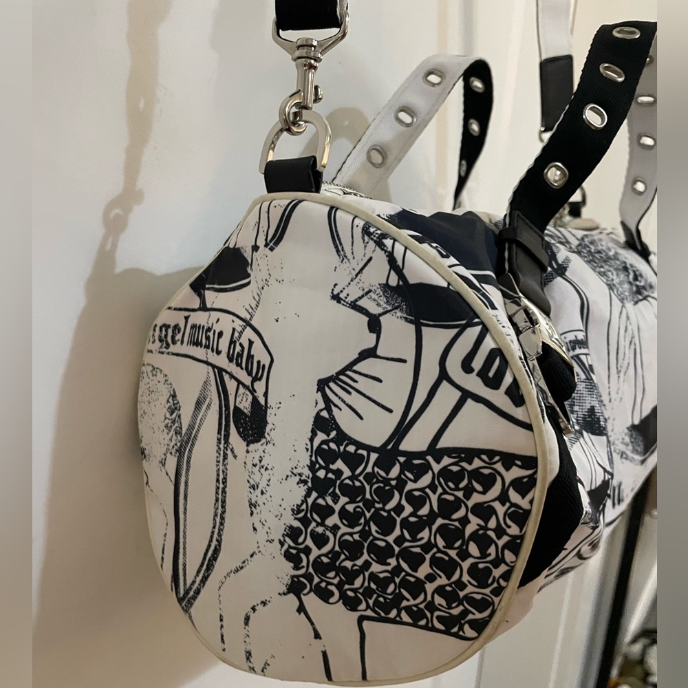 LeSportSac x Gwen Stefani L.A.M.B. RARE Y2K Vintage Duffle Bag / Gym Bag EUC - Picture 10 of 15